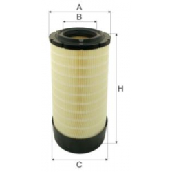 Wkład filtra powietrza WPO 3086 - Zamienniki: P 785610, SA 16654, AF 4270,